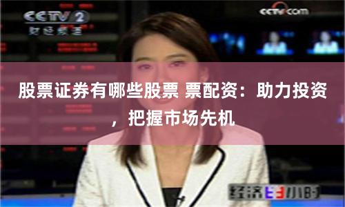 股票证券有哪些股票 票配资：助力投资，把握市场先机